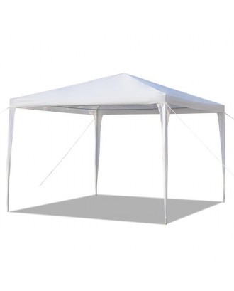 3 x 3m Waterproof Tent with Spiral Tubes White