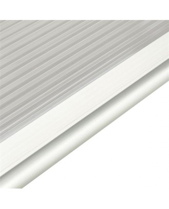 [US-W]HT-100 x 80 Household Application Door & Window Rain Cover Eaves Canopy White & Gray Bracket