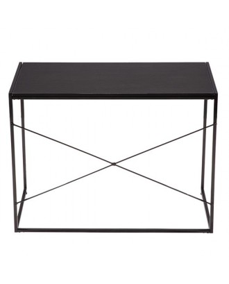 (100 x 50 x 75cm) Simple Crossing Student Table Balck